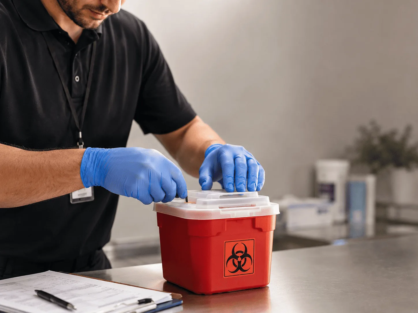 Why choose Sharps Waste Disposal in Warbranch, KY